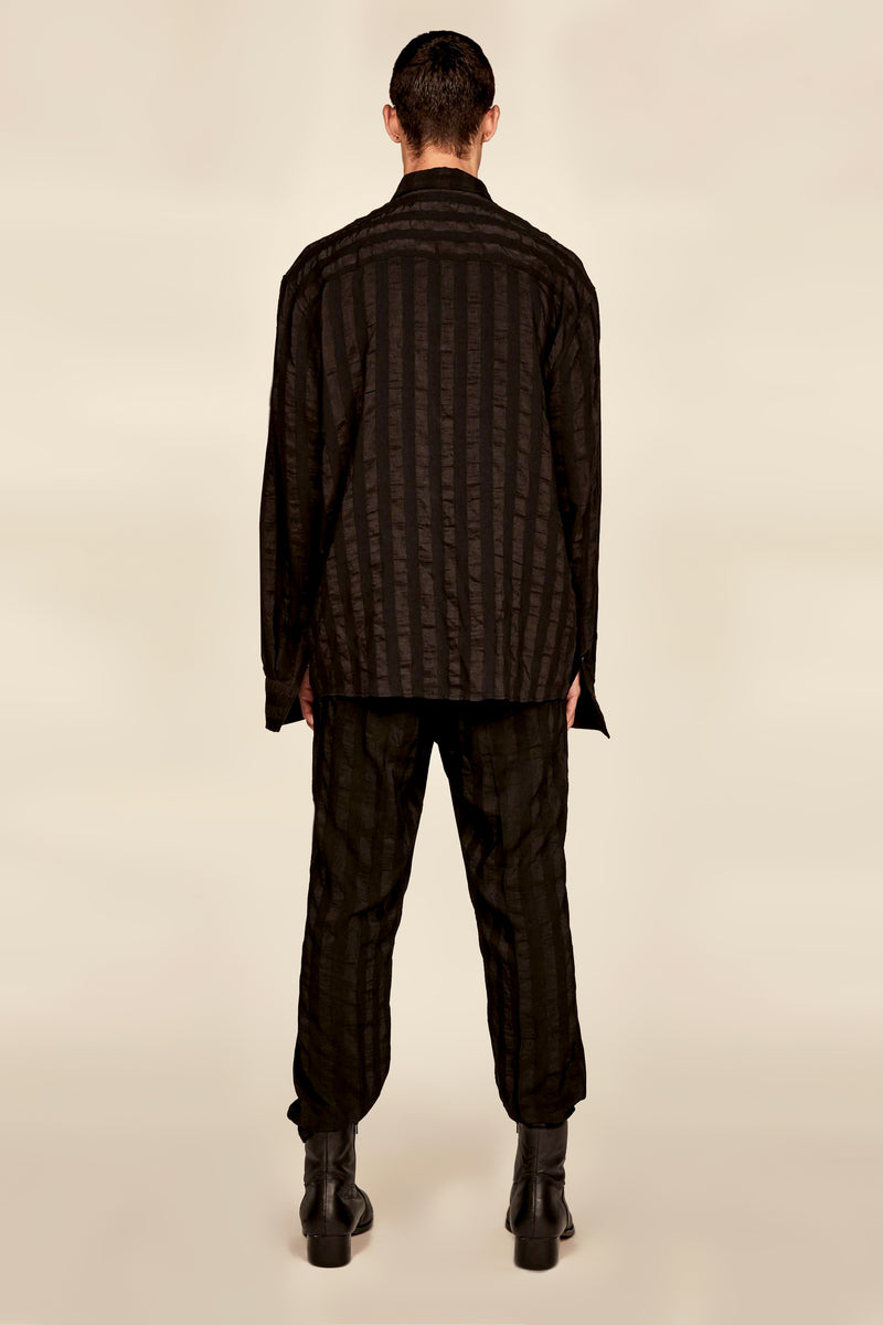 Les Bronson Stripe Overshirt